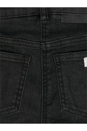 black cotton jeans STELLA McCARTNEY KIDS | TV6D40Z0153930